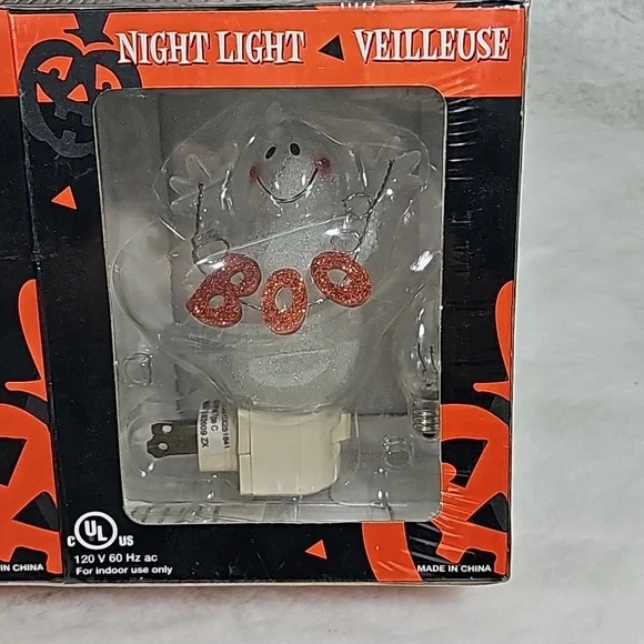 3 Pack Halloween Night Lights Pumpkin, Witch, Ghost - Picture 5 of 8